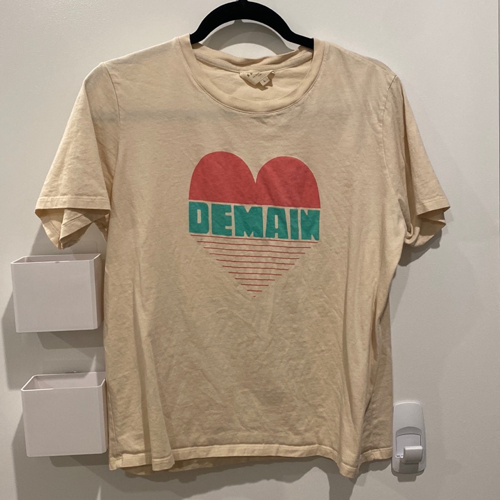NWOT Sézane Demain Tee